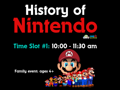 History of Nintendo @ 10am