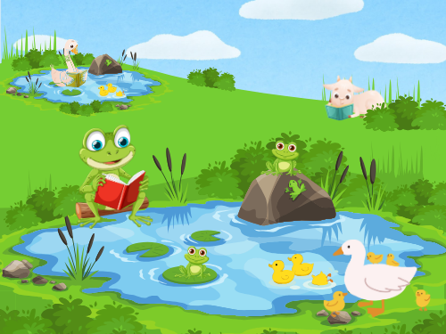 Spring Storytime Logo